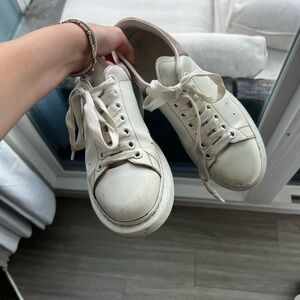 Alexander McQueen White Sneakers Timeless Design